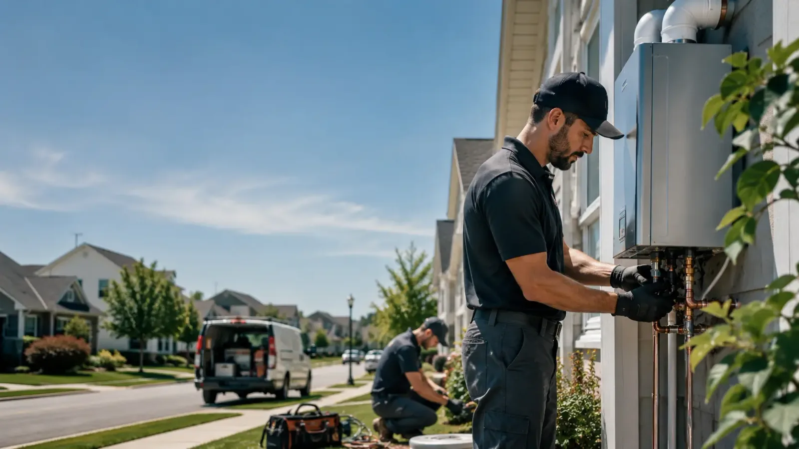 Tankless Water Heater Installation in Marion, IA